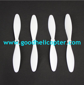 Wltoys V393 2.4H 4CH Brushless motor Quadcopter parts Blades (4pcs white) - Click Image to Close